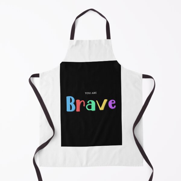 Item preview, You Are Brave Quote Art Design Inspirational Moti designed and sold by vividpixelusa.