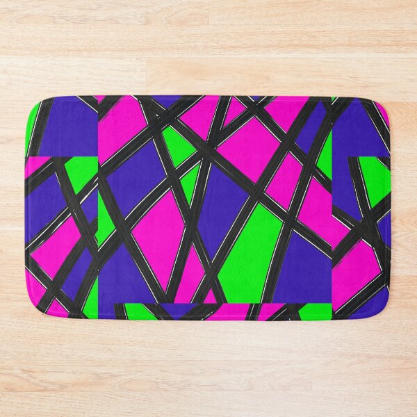 Item preview, Multicolor Mod Abstract Geographic Pattern designed and sold by ChromaticAddict.