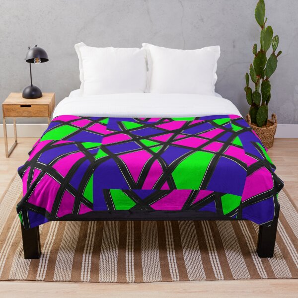 Item preview, Multicolor Mod Abstract Geographic Pattern designed and sold by ChromaticAddict.