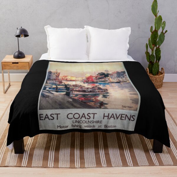 Item preview, retro classic East Coast Havens poster designed and sold by CorasPosters.