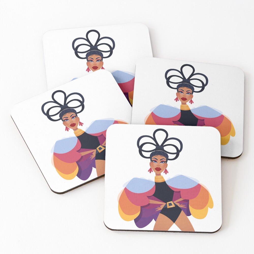 Item preview, Coasters (Set of 4) designed and sold by RikDrawsThings.