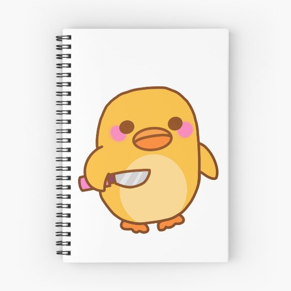 Item preview, Duck With Knife  designed and sold by smittenkittenz.