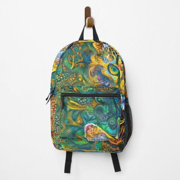 Item preview, Deepdream floral cat abstraction designed and sold by blackhalt.