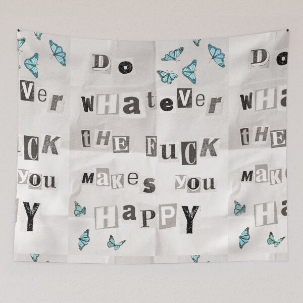 Item preview, DO WHATEVER THE F@#K MAKES YOU HAPPY designed and sold by abbymoriartyy.