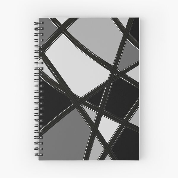Item preview, Black Graphite Mod Abstract Geographic Pattern designed and sold by ChromaticAddict.