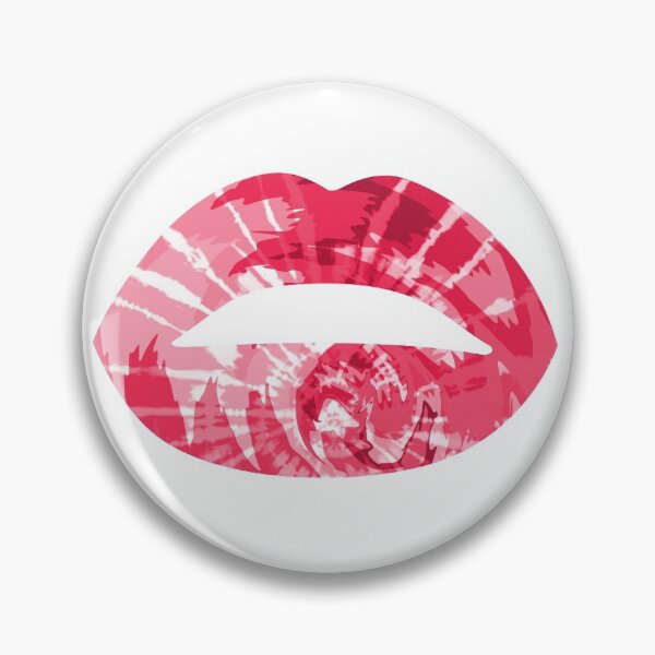 Item preview, Tie Dye Lips Red Colorful Art designed and sold by MisPuHoney.