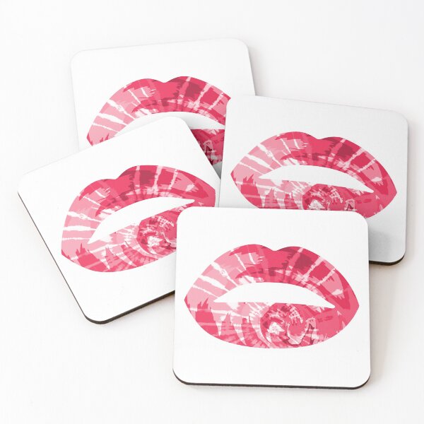 Item preview, Tie Dye Lips Red Colorful Art designed and sold by MisPuHoney.