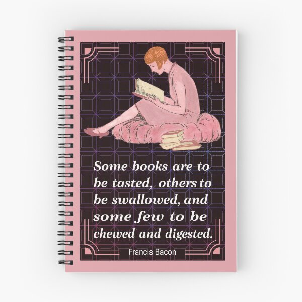 Item preview, quote for booklovers by Francis Bacon designed and sold by bushwombat.