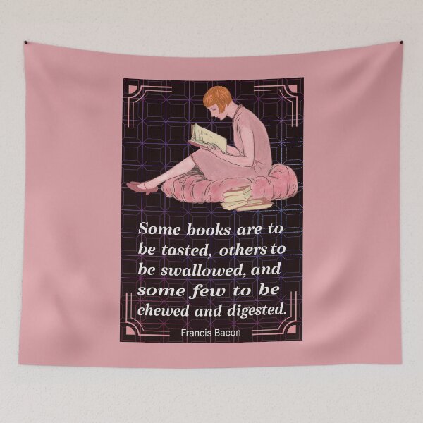 Item preview, quote for booklovers by Francis Bacon designed and sold by bushwombat.
