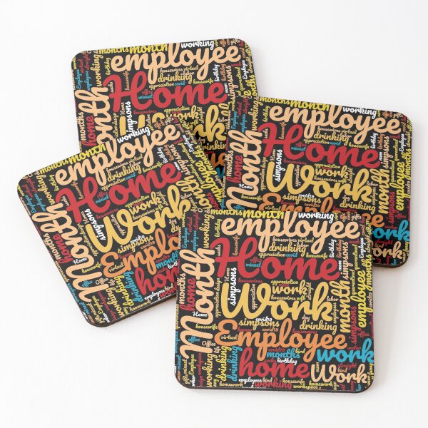 Item preview, Work From Home Employee Of The Month designed and sold by AmberSiraj.