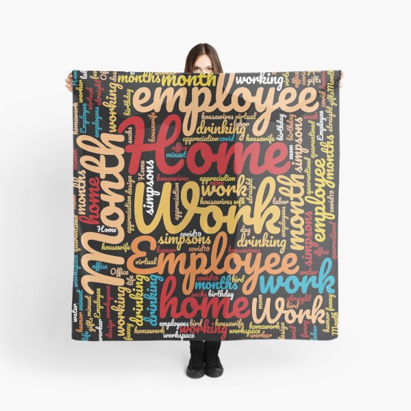 Item preview, Work From Home Employee Of The Month designed and sold by AmberSiraj.