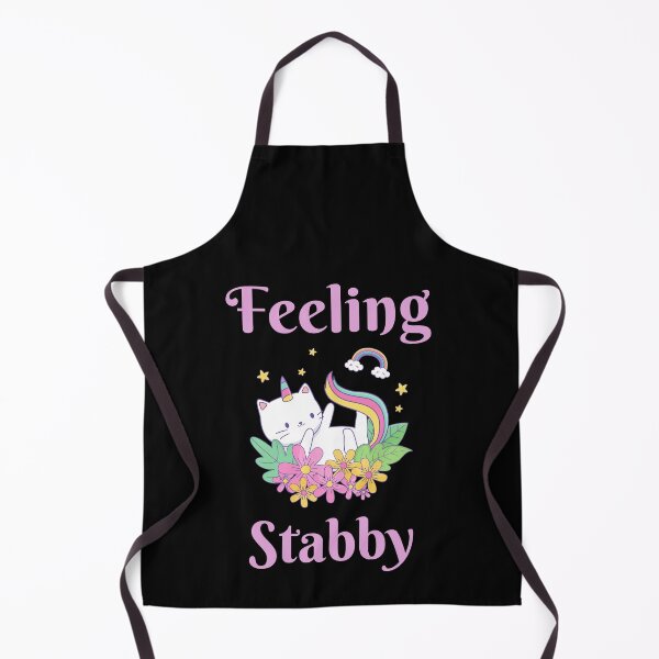 Item preview, Feeling Stabby Unicorn Cat designed and sold by Pandoras-Boxx.