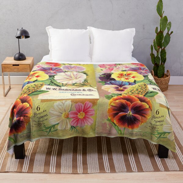 Item preview, Pansies, daisies and sweet peas - W. W. Barnard & Co. 1898  designed and sold by killies.