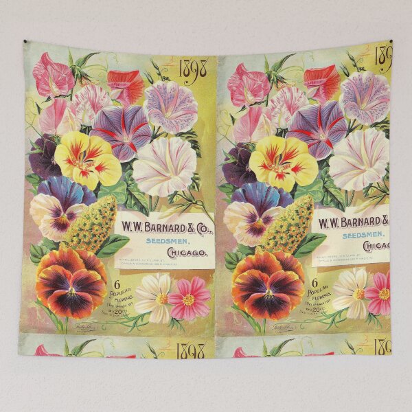 Item preview, Pansies, daisies and sweet peas - W. W. Barnard & Co. 1898  designed and sold by killies.