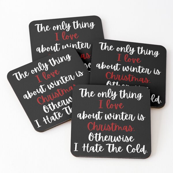 Item preview, I Hate The Cold Funny designed and sold by The Sober Art.