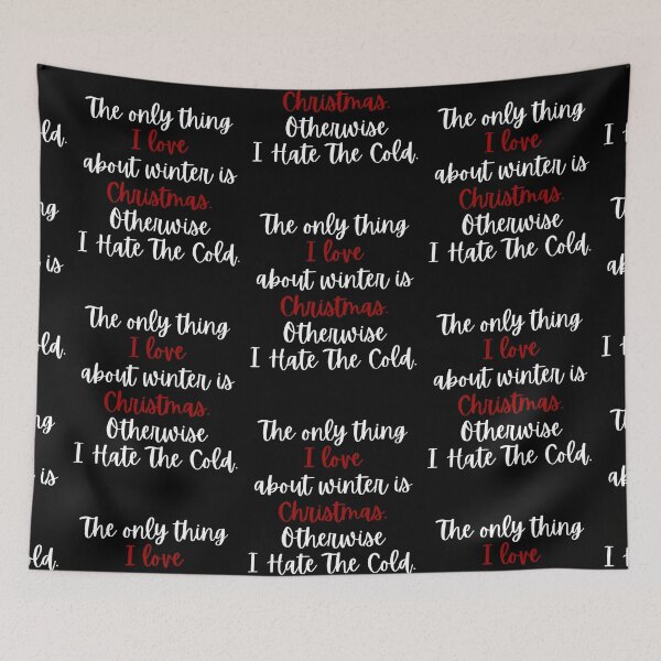 Item preview, I Hate The Cold Funny designed and sold by The Sober Art.