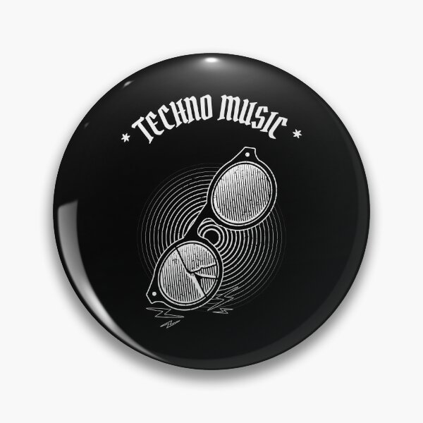 Item preview, Techno Music Broken Glasses designed and sold by DFerraz.