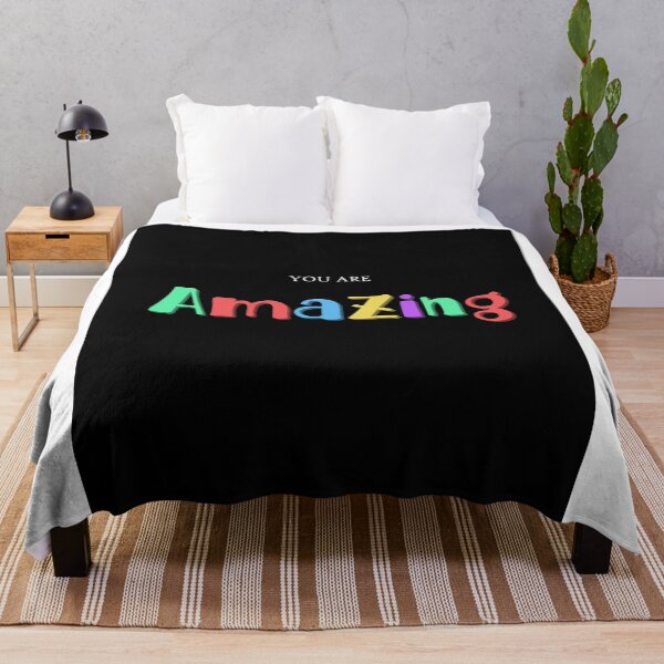 Item preview, You Are Amazing Quote Art Design Inspirational Mo designed and sold by vividpixelusa.