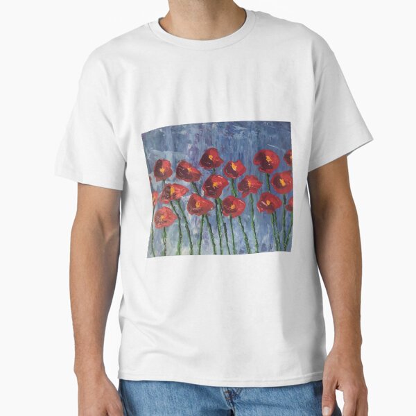 Red Poppies Classic T-Shirt