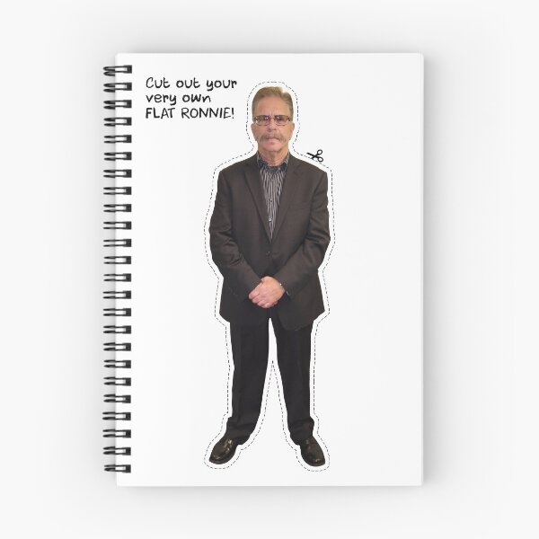 Item preview, Cut out your very own FLAT RONNIE! designed and sold by MisterPlop.
