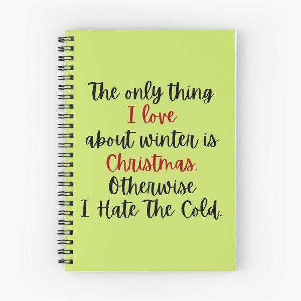 Item preview, I Hate The Cold Funny Winter designed and sold by The Sober Art.