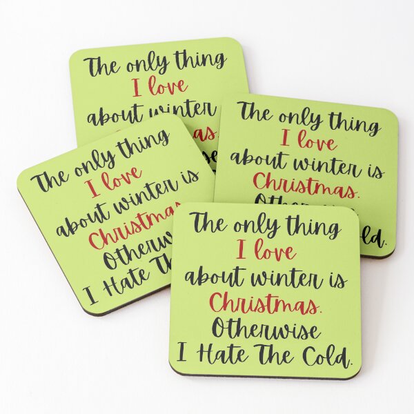 Item preview, I Hate The Cold Funny Winter designed and sold by The Sober Art.