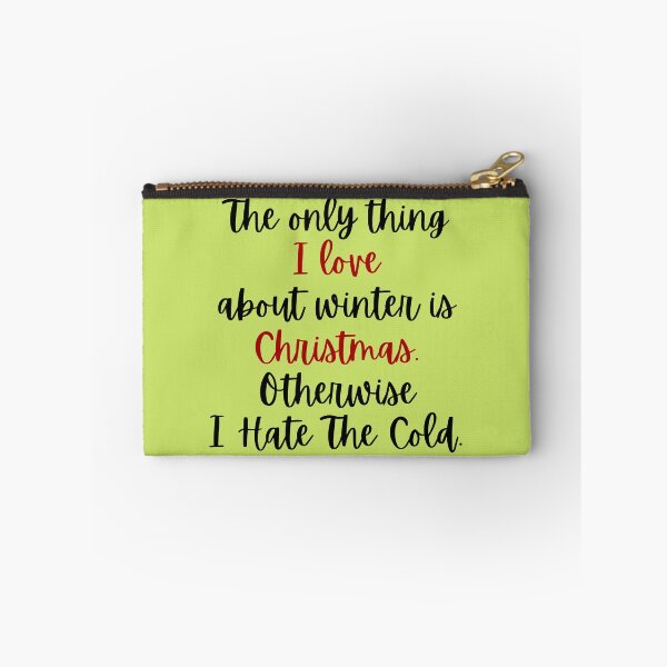 Item preview, I Hate The Cold Funny Winter designed and sold by The Sober Art.