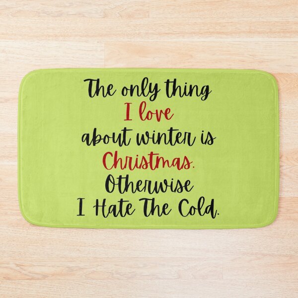 Item preview, I Hate The Cold Funny Winter designed and sold by The Sober Art.