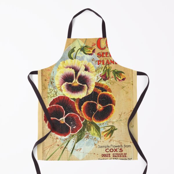 Item preview, Pansies Cox Vintage seed and plant co. catalogue, 1896 Antique designed and sold by killies.