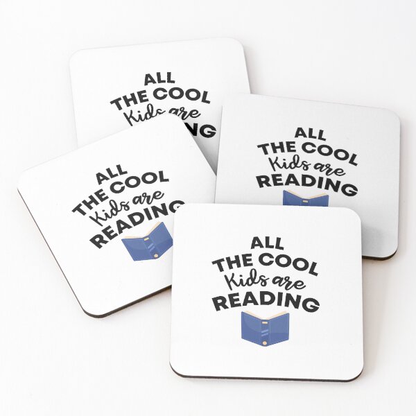 Item preview, All The Cool Kids are Reading designed and sold by Vibe by Flow.