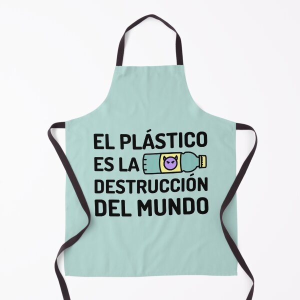 Item preview, Plastic is the destruction of the world- spanish designed and sold by Cat-designs.