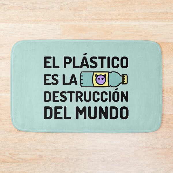 Item preview, Plastic is the destruction of the world- spanish designed and sold by Cat-designs.