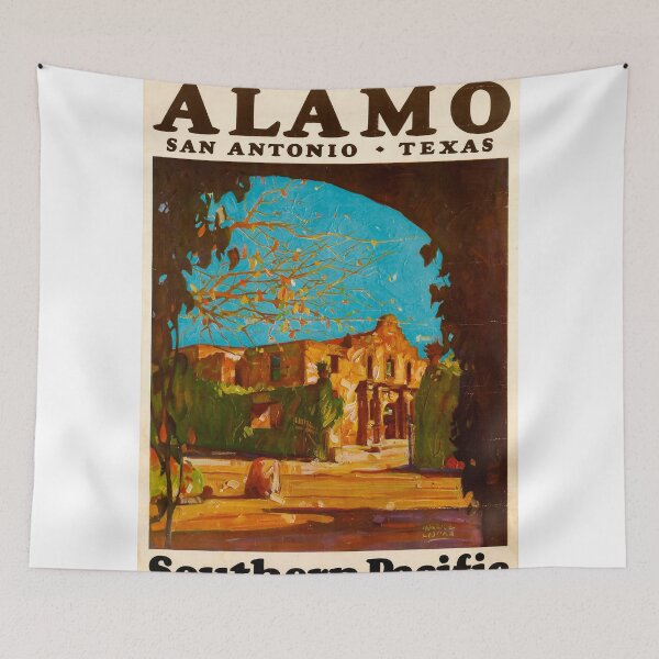 Item preview, retro [THE ALAMO   SOUTHERN PACIFIC] & [TEXAS   SANTA FE]. Two posters designed and sold by plakati.