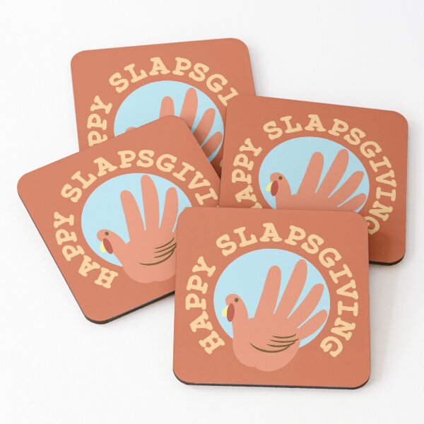 Item preview, Happy Slapsgiving Funny Turkey Slapping Hand designed and sold by Sociojunkie.