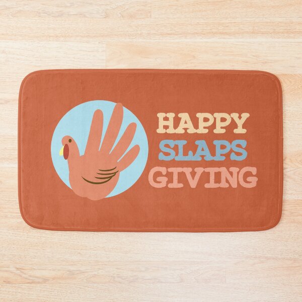 Item preview, Happy Slapsgiving Funny Turkey Slapping Hand designed and sold by Sociojunkie.