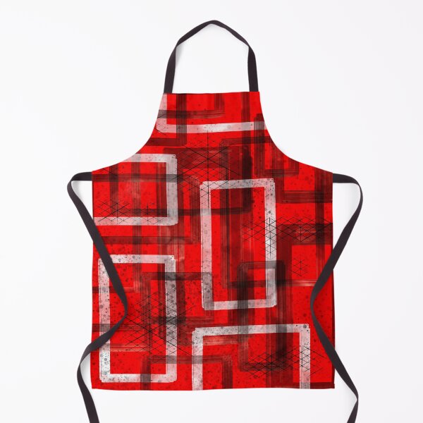 Item preview, Mod Red Industrial Abstract Geographic Pattern designed and sold by ChromaticAddict.