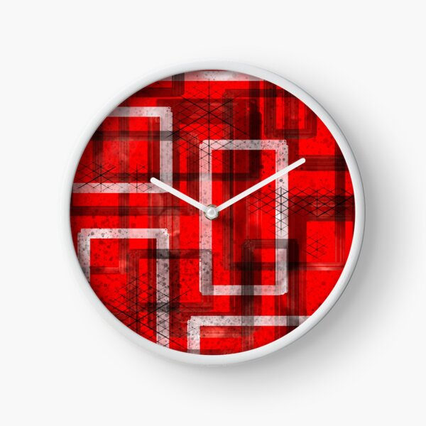 Item preview, Mod Red Industrial Abstract Geographic Pattern designed and sold by ChromaticAddict.