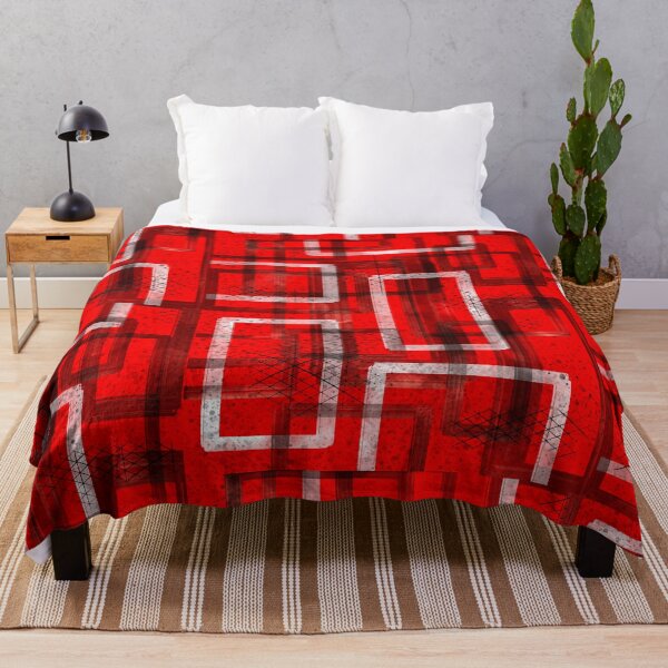 Item preview, Mod Red Industrial Abstract Geographic Pattern designed and sold by ChromaticAddict.
