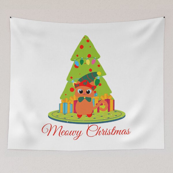 Artikelvorschau, MEOWY WEIHNACHTEN Herbst Herbst Winter Weihnachtsferien Design entworfen und verkauft von LevelUpMerch.