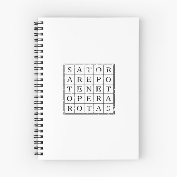 Item preview, SATOR square (black) designed and sold by Tobias Kane.