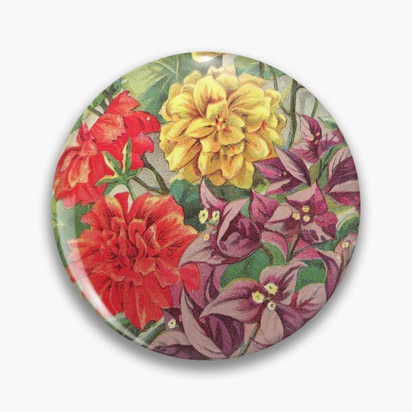 Artikelvorschau, Doppelkapuzinerkresse und Bougainvillea - Conard and Jones Co.1898 entworfen und verkauft von killies.
