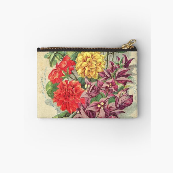 Item preview, Double nasturtiums and Bougainvillea - Conard and Jones Co.1898 designed and sold by killies.