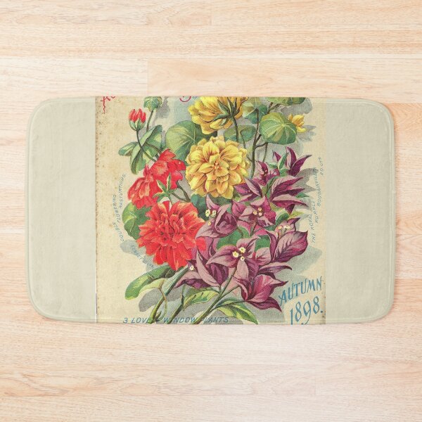 Item preview, Double nasturtiums and Bougainvillea - Conard and Jones Co.1898 designed and sold by killies.