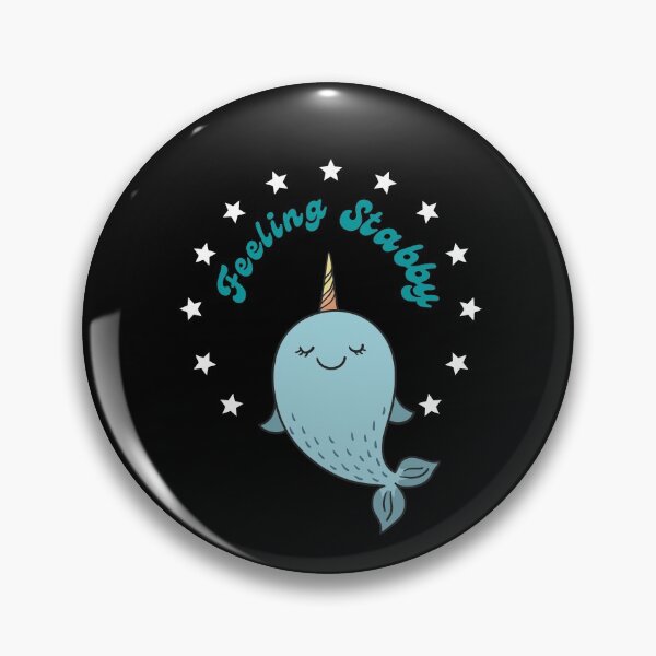 Item preview, Cute Feeling Stabby Narwhal designed and sold by Pandoras-Boxx.