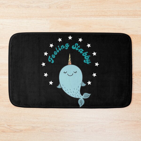 Item preview, Cute Feeling Stabby Narwhal designed and sold by Pandoras-Boxx.