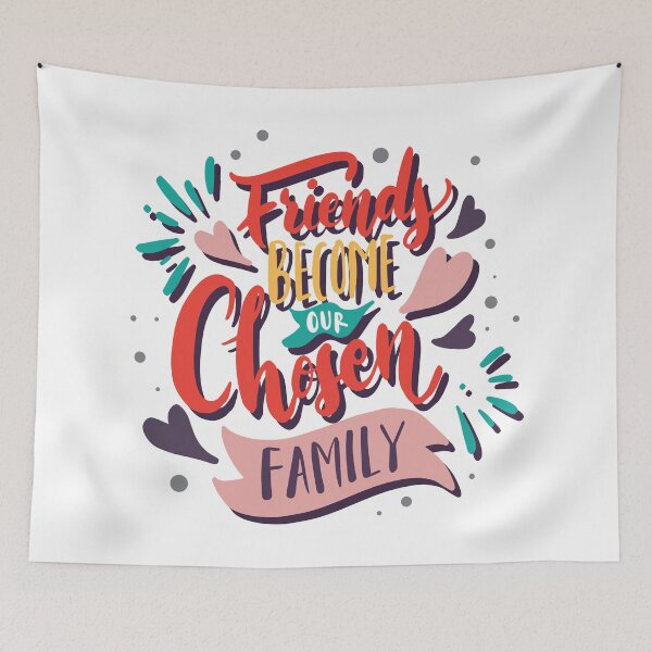 Item preview, Friends Become Our Chosen Family x designed and sold by Creativenetic.