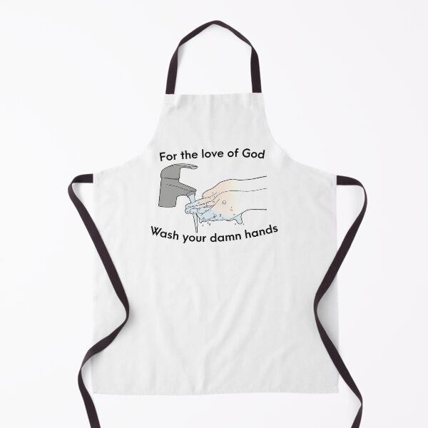 Item preview, For the Love of God, Wash Your Damn Hands designed and sold by OwlishArts.