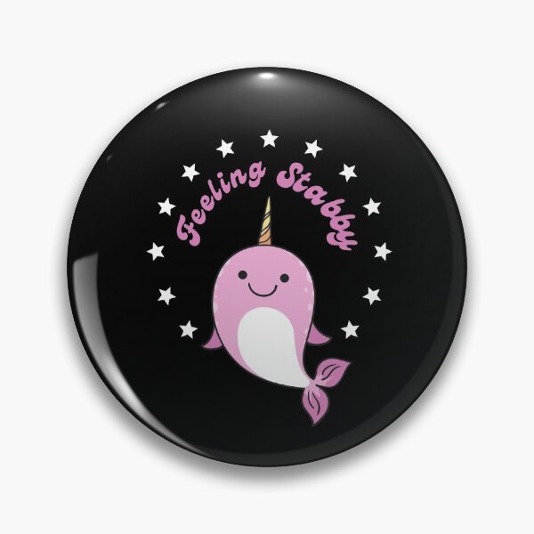 Item preview, Cute Feeling Stabby Narwhal designed and sold by Pandoras-Boxx.