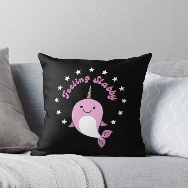 Item preview, Cute Feeling Stabby Narwhal designed and sold by Pandoras-Boxx.