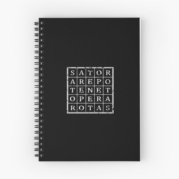 Item preview, SATOR square (white) designed and sold by Tobias Kane.